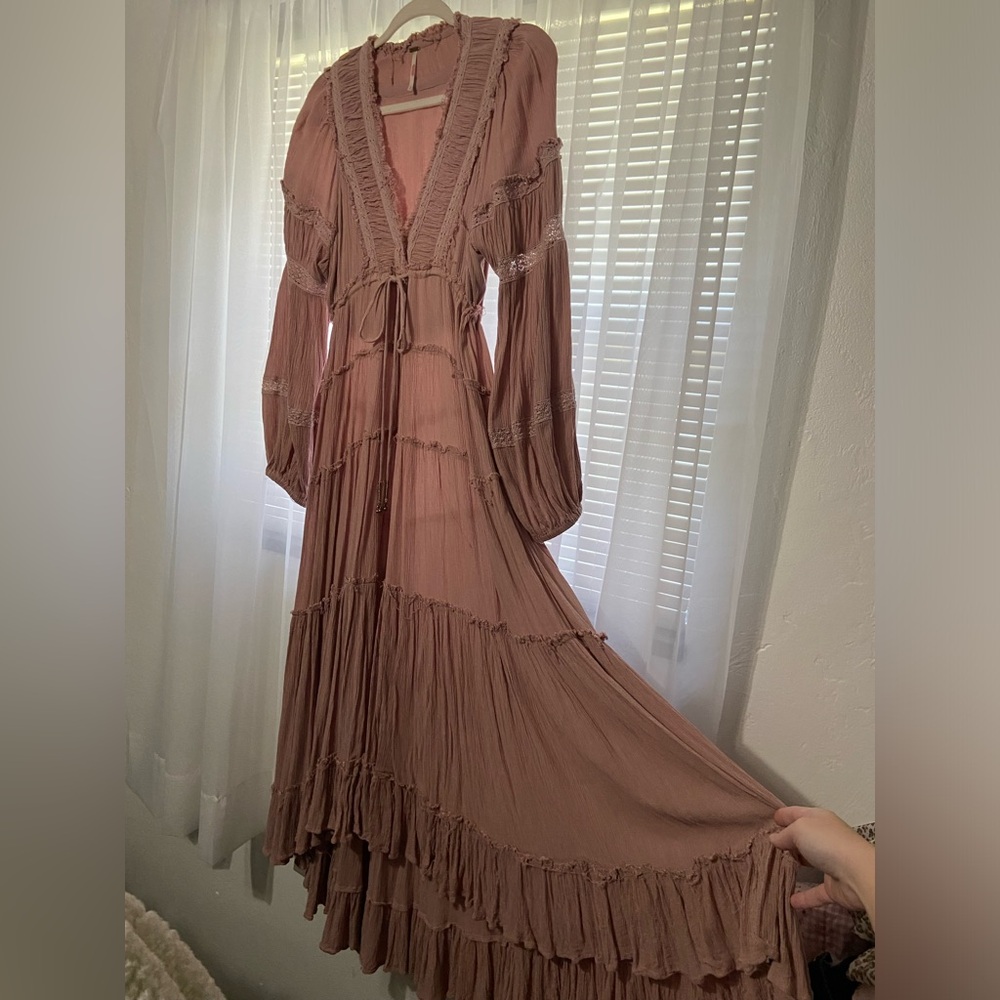 Free People High Low Maxi Dress